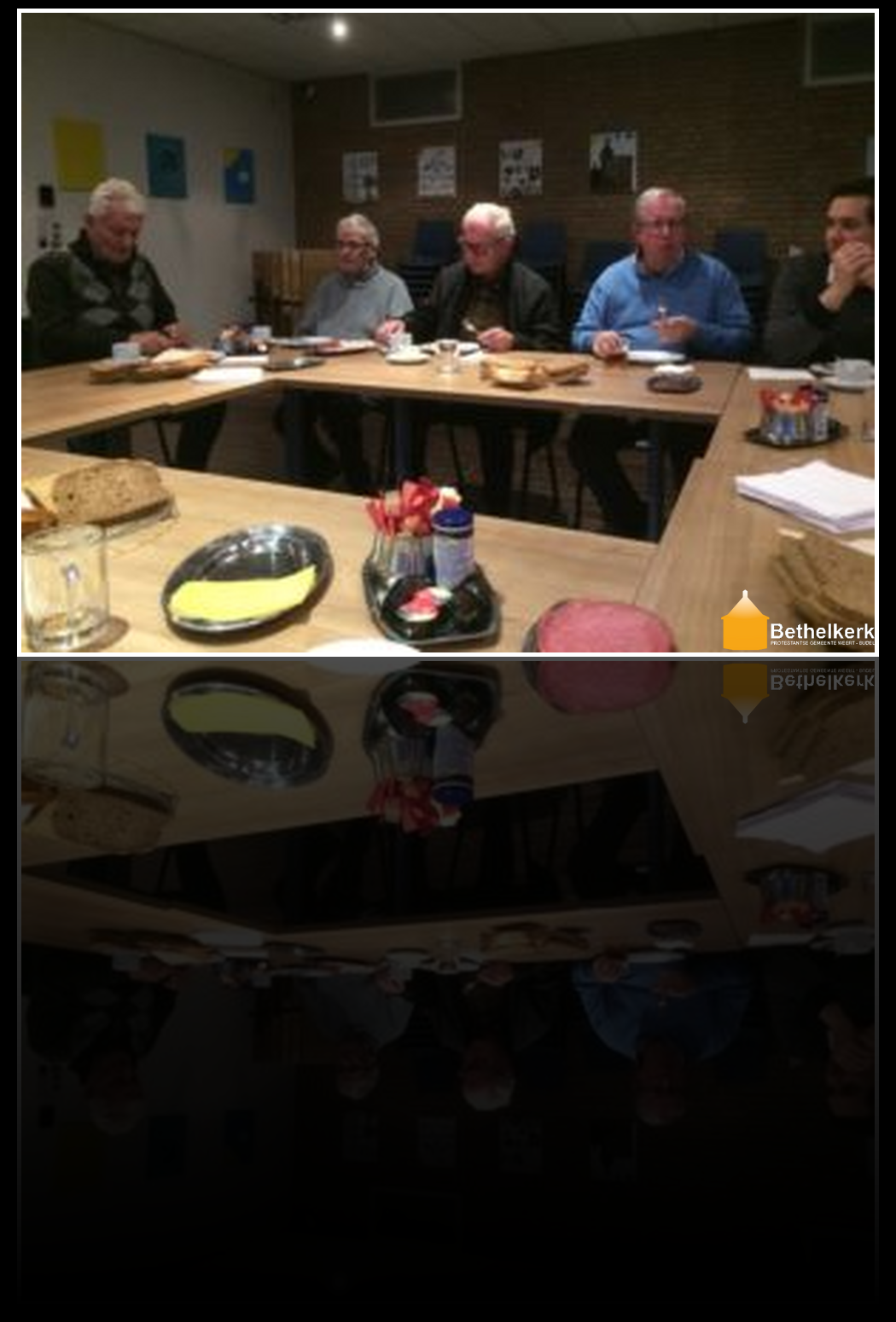 Sobere maaltijd en vesperdienst