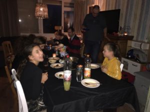 Eten met de jeugd