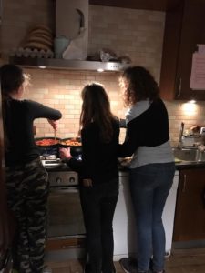 Eten met de jeugd