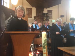 Paas zang dienst 14 april