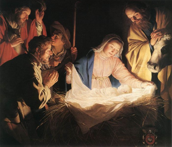 Nieuwsgierig kijken naar de kerststal | Kindernevendienst weblog